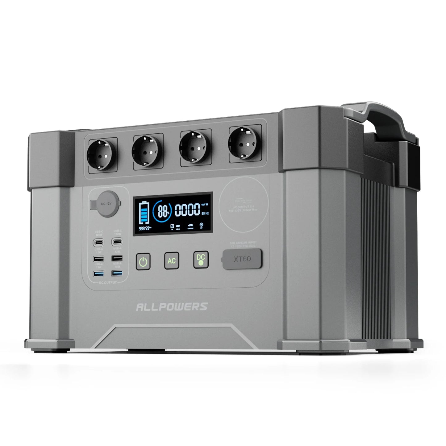 ALLPOWERS Portable Power Station 2000W / 2400W Emergency Backup High-power Power Supply for Home Outdoor Power outage